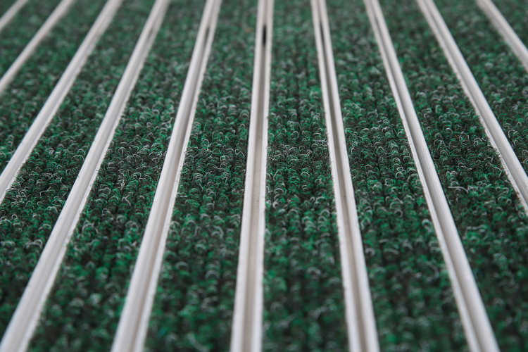 Eingangsmatte auf Aluminiumträgerprofil 10R - Vert