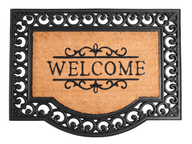 Personalisierte Fußmatte Kokosmatte BAHAMAS