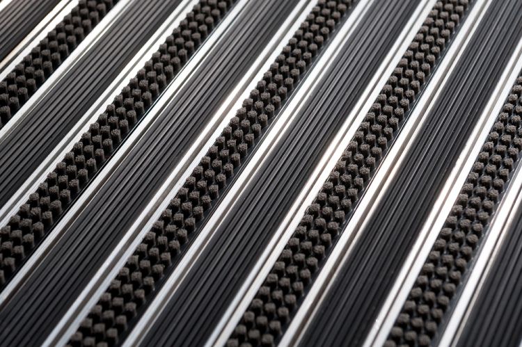 Eingangsmatte auf Aluminiumträgerprofil 22GCB