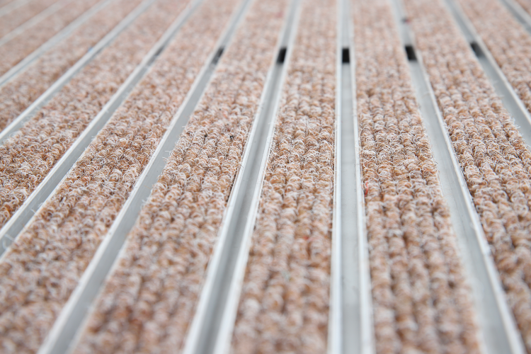 Eingangsmatte auf Aluminiumträgerprofil 10R - Sable