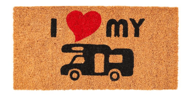 Personalisierte Fußmatte Kokosmatte PORTO RICO